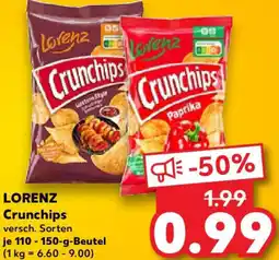 Kaufland LORENZ Crunchips Angebot
