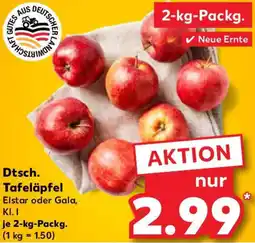 Kaufland Dtsch. Tafeläpfel Angebot