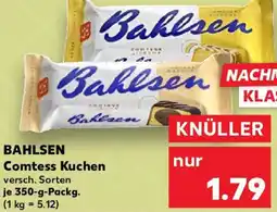 Kaufland BAHLSEN Comtess Kuchen Angebot