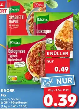 Kaufland KNORR Fix Angebot