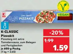 Kaufland K-CLASSIC Pizzakit Angebot