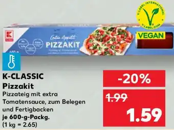 Kaufland K-CLASSIC Pizzakit Angebot