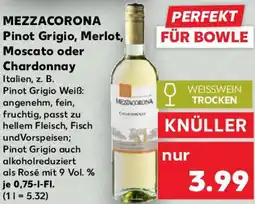 Kaufland MEZZACORONA Pinot Grigio, Merlot, Moscato oder Chardonnay Angebot