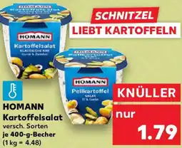 Kaufland HOMANN Kartoffelsalat Angebot