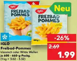 Kaufland IGLO Freibad-Pommes Angebot