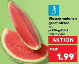 Kaufland Wassermelonen geschnitten Angebot