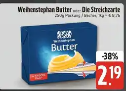 Edeka Weihenstephan butter oder die streichzarte Angebot