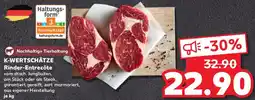 Kaufland K-WERTSCHÄTZE Rinder-Entrecôte Angebot
