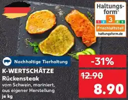 Kaufland K-WERTSCHÄTZE Rückensteak Angebot