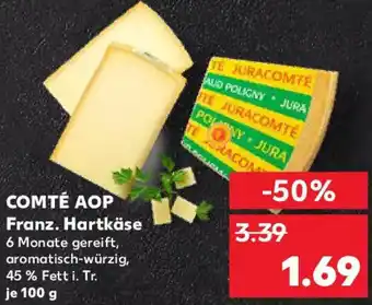 Kaufland COMTÉ AOP Franz. Hartkäse Angebot