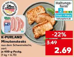 Kaufland K-PURLAND Minutensteaks Angebot