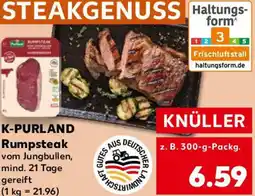 Kaufland K-PURLAND Rumpsteak Angebot