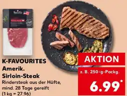 Kaufland K-FAVOURITES Amerik. Sirloin-Steak Angebot
