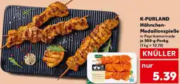Kaufland K-PURLAND Hähnchen- Medaillonspieße Angebot