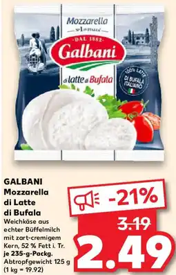 Kaufland GALBANI Mozzarella di Latte di Bufala Angebot