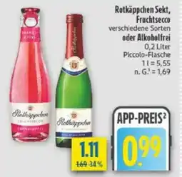 diska Rotkäppchen Sekt, Fruchtsecco oder Alkoholfrei Angebot