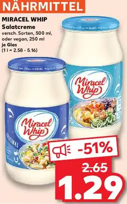 Kaufland MIRACEL WHIP Salatcreme Angebot
