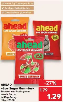 Kaufland AHEAD Low Sugar Gummies Angebot