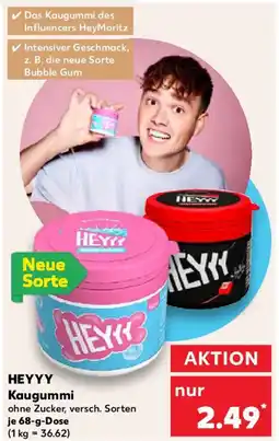 Kaufland HEYYY Kaugummi Angebot
