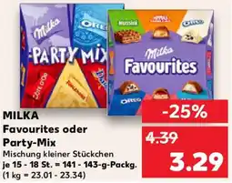 Kaufland MILKA Favourites oder Party-Mix Angebot