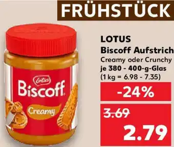 Kaufland LOTUS Biscoff Aufstrich Angebot