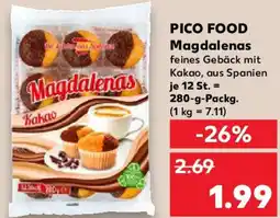 Kaufland PICO FOOD Magdalenas Angebot