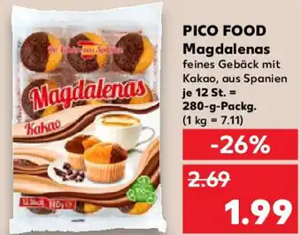 Kaufland PICO FOOD Magdalenas Angebot