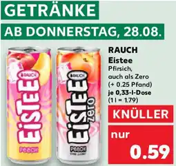 Kaufland RAUCH Eistee Angebot