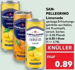 Kaufland SAN- PELLEGRINO Limonade Angebot