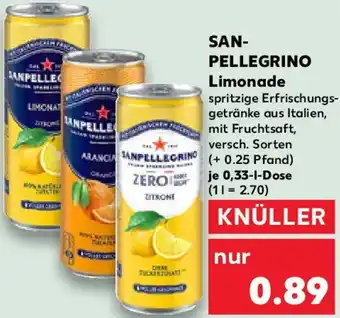 Kaufland SAN- PELLEGRINO Limonade Angebot