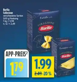 diska Barilla Collezione Angebot