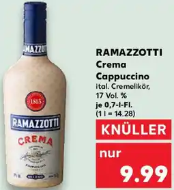 Kaufland RAMAZZOTTI Crema Cappuccino Angebot