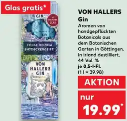 Kaufland VON HALLERS Gin Angebot