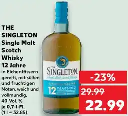 Kaufland THE SINGLETON Single Malt Scotch Whisky 12 Jahre Angebot