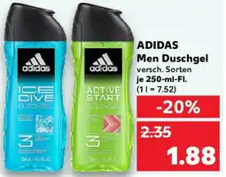Kaufland ADIDAS Men Duschgel Angebot