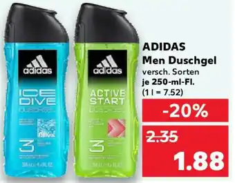 Kaufland ADIDAS Men Duschgel Angebot