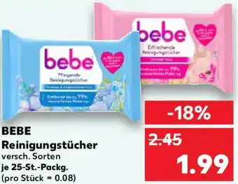 Kaufland BEBE Reinigungstücher Angebot