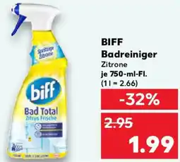 Kaufland BIFF Badreiniger Angebot