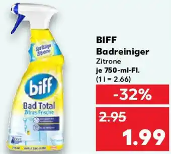 Kaufland BIFF Badreiniger Angebot