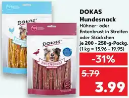 Kaufland DOKAS Hundesnack Angebot