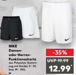 Kaufland NIKE Damen- oder Herren- Funktionsshorts Angebot