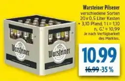 diska Warsteiner Pilsener Angebot