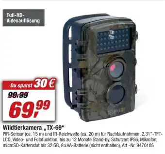 toom Baumarkt Wildtierkamera ,,TX-69" Angebot