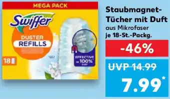 Kaufland Staubmagnet- Tücher mit Duft Angebot