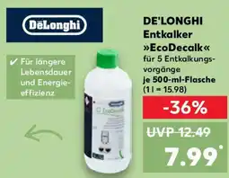 Kaufland DE'LONGHI Entkalker EcoDecalk Angebot