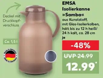 Kaufland EMSA Isolierkanne Samba Angebot