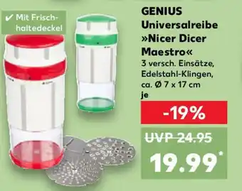 Kaufland GENIUS Universalreibe Nicer Dicer Maestro Angebot
