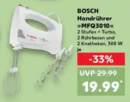 Kaufland BOSCH Handrührer MFQ3010 Angebot