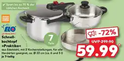 Kaufland ELO Schnell- kochtopf Praktika Angebot