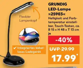 Kaufland GRUNDIG LED-Lampe 25903 Angebot